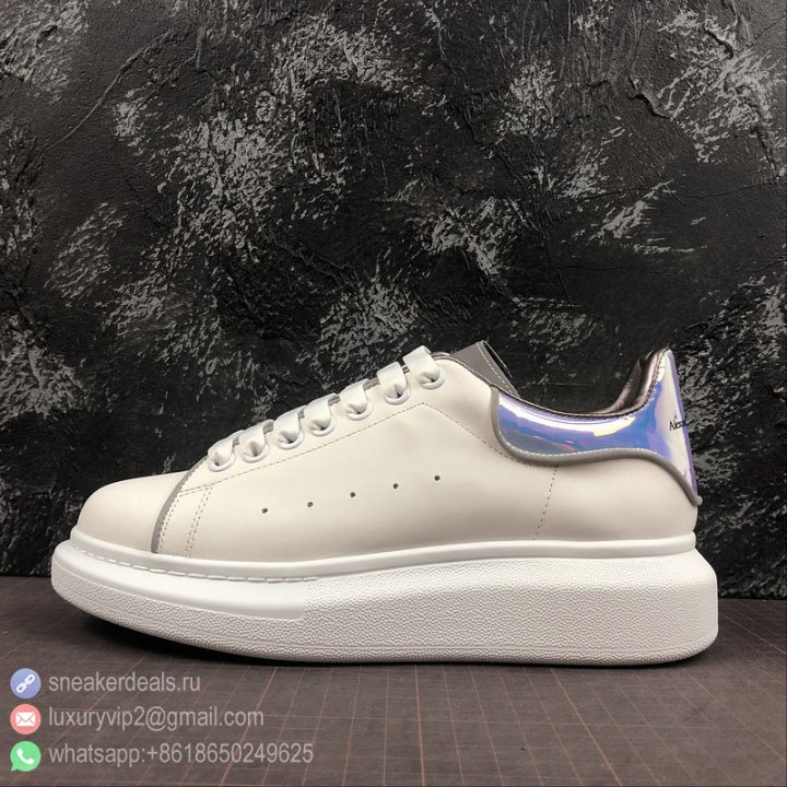 Alexander McQueen Unisex Sneakers PELLE S GOMMA 462214 WHFBU Laser Blue